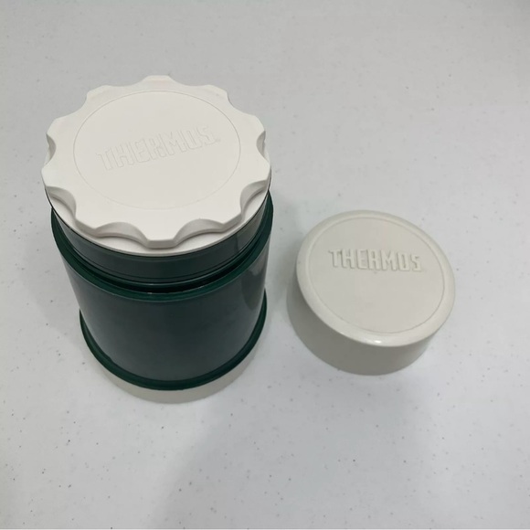 Thermos Hot/Cold Food Jar Green Insulated 16oz Plastic Travel Thermos - Picture 4 of 7